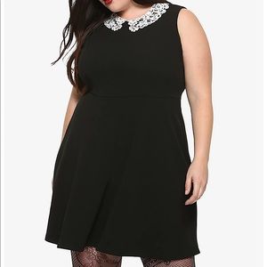 Midnight Hour Lace Collar Dress 3x